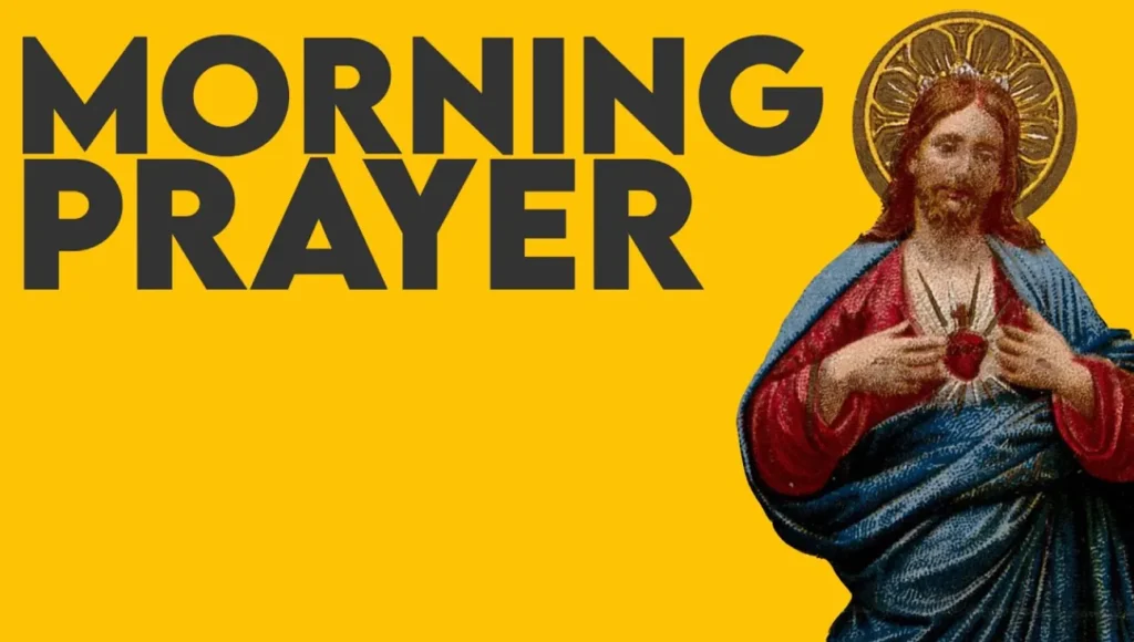 catholic morning prayers