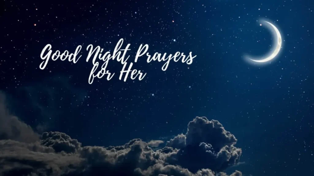 good prayers for night time