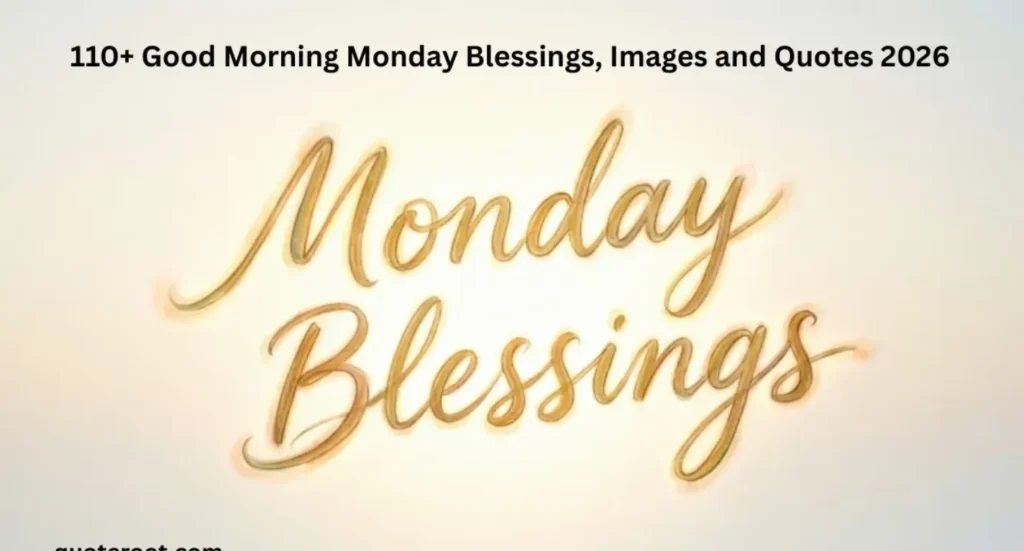 monday blessings