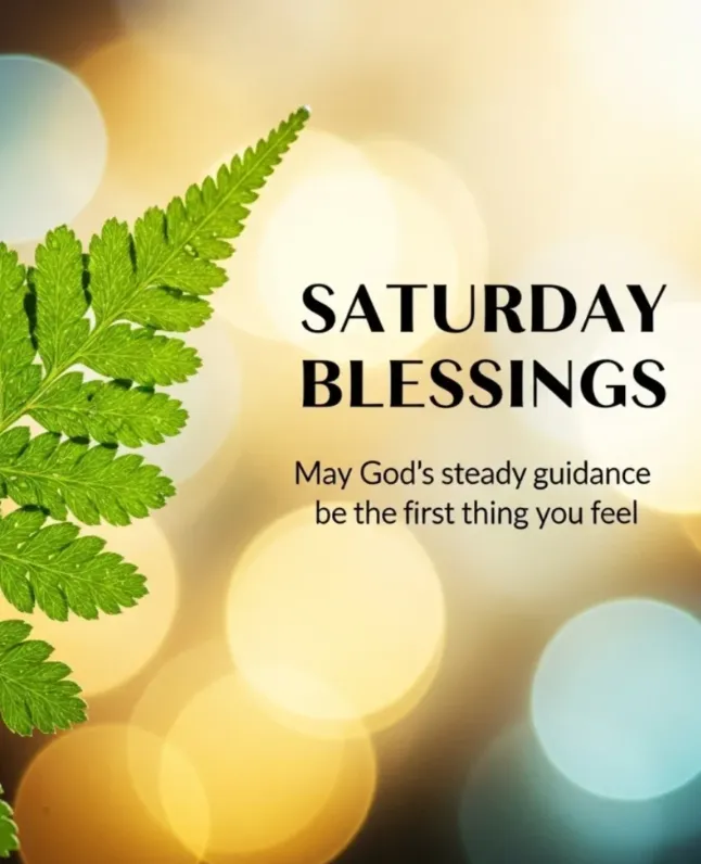 saturday blessings