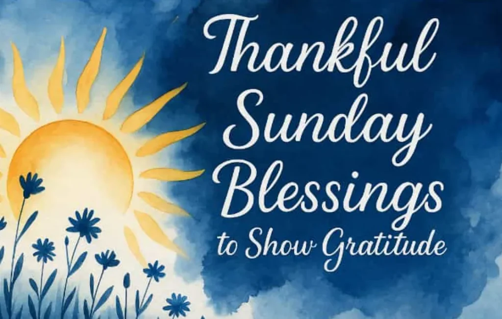 sunday blessings