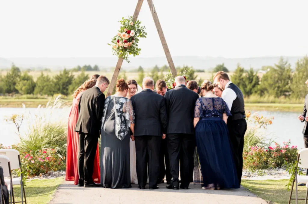 wedding ceremony prayers christian