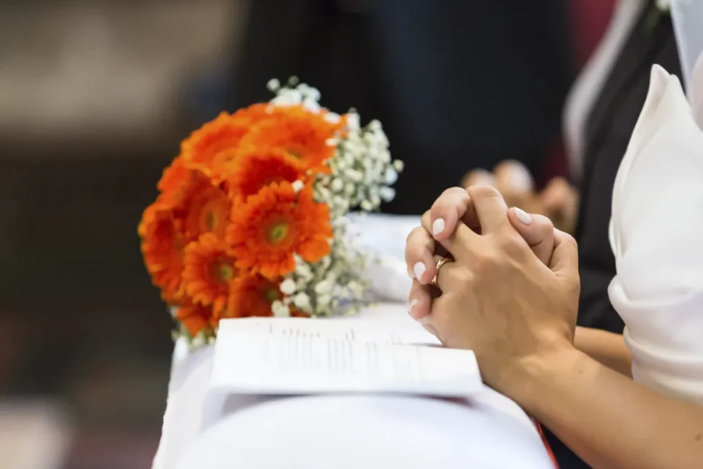 wedding ceremony prayers christian